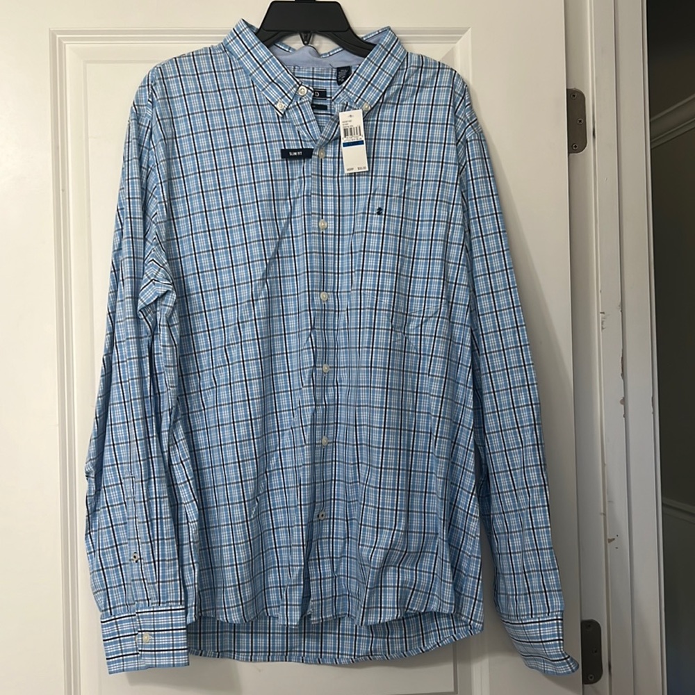 NWTS Izod slim fit shirt XL
